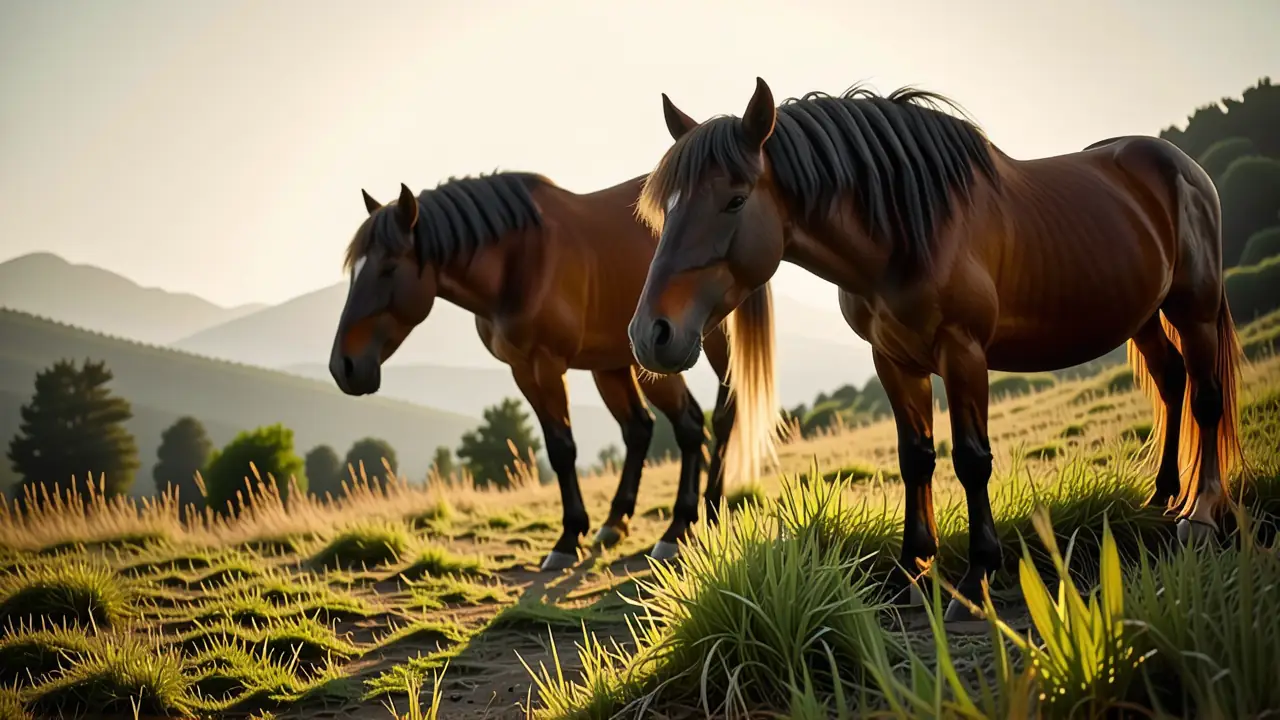 Un hombre español contempla pastos serenos