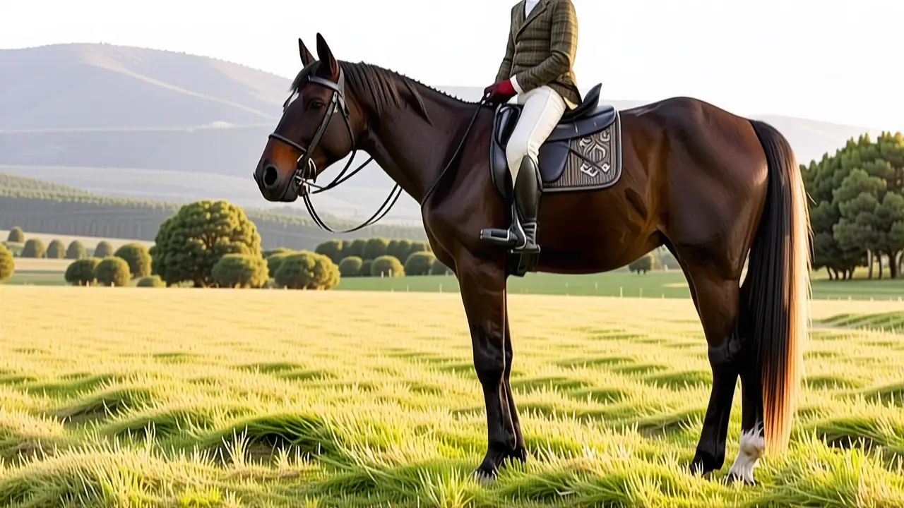 Monet inspiró un jinete español sereno