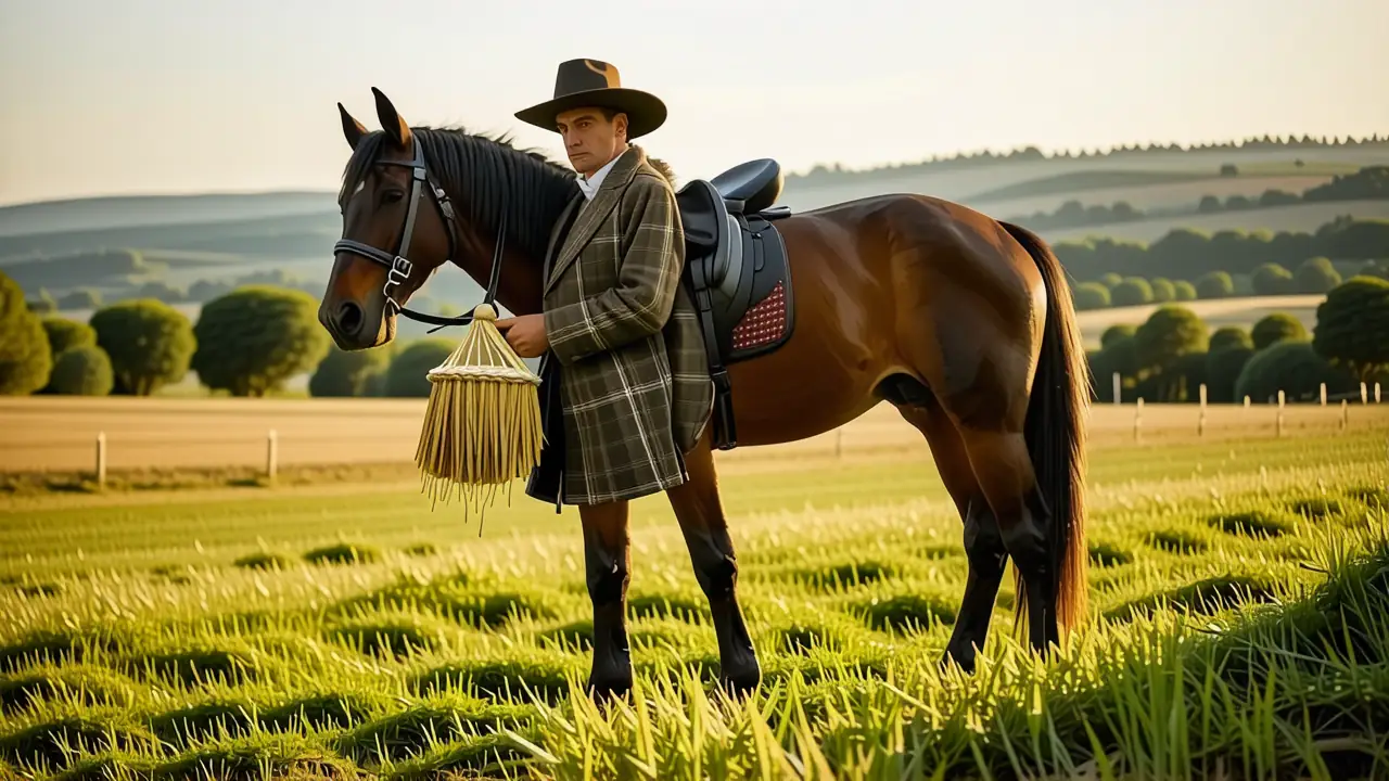 Un jinete español se muestra sereno