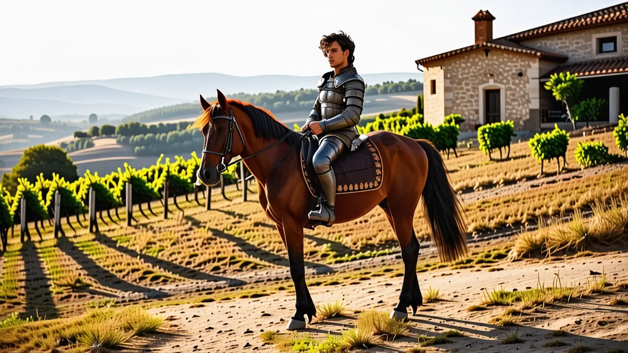 Un jinete español se muestra sereno
