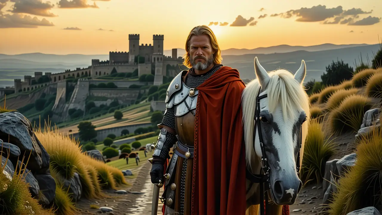 El Cid cabalgaba en Castilla heroica