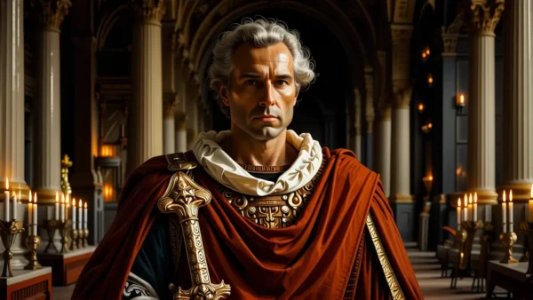 Napoleón se muestra imponente en palacio