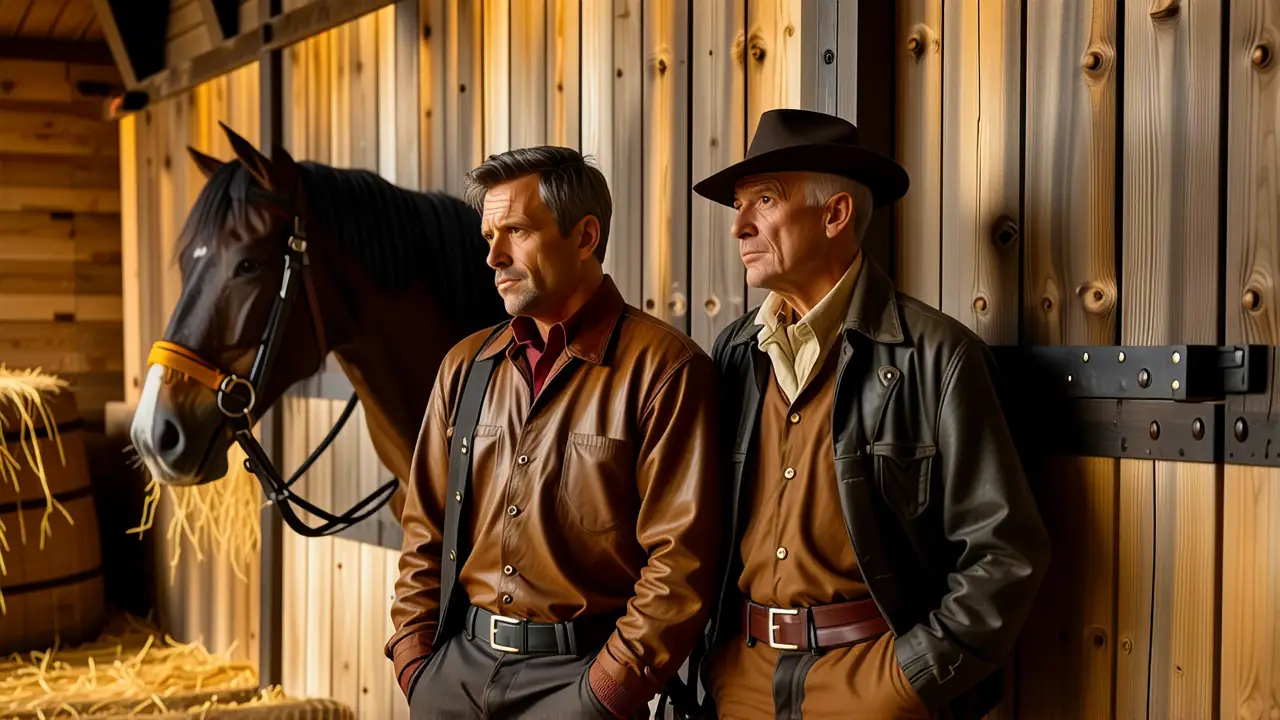 Un jinete español anciano evoca nostalgia