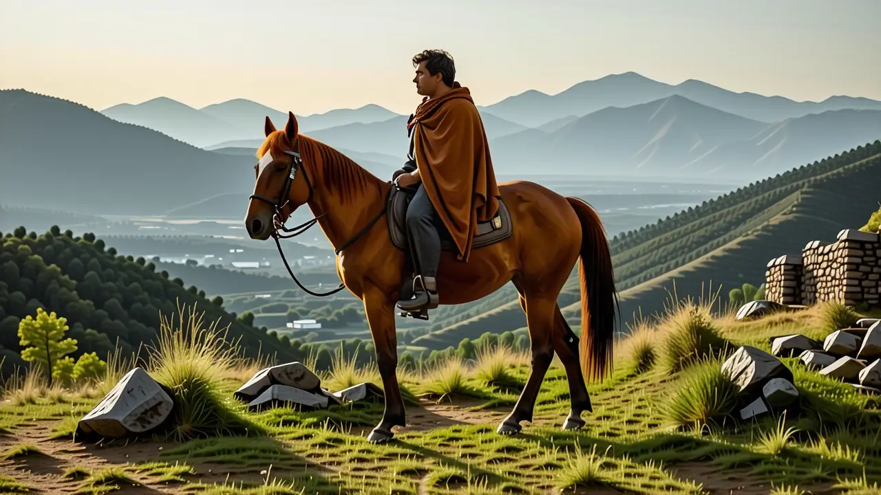 Un realista español captura la montaña serena