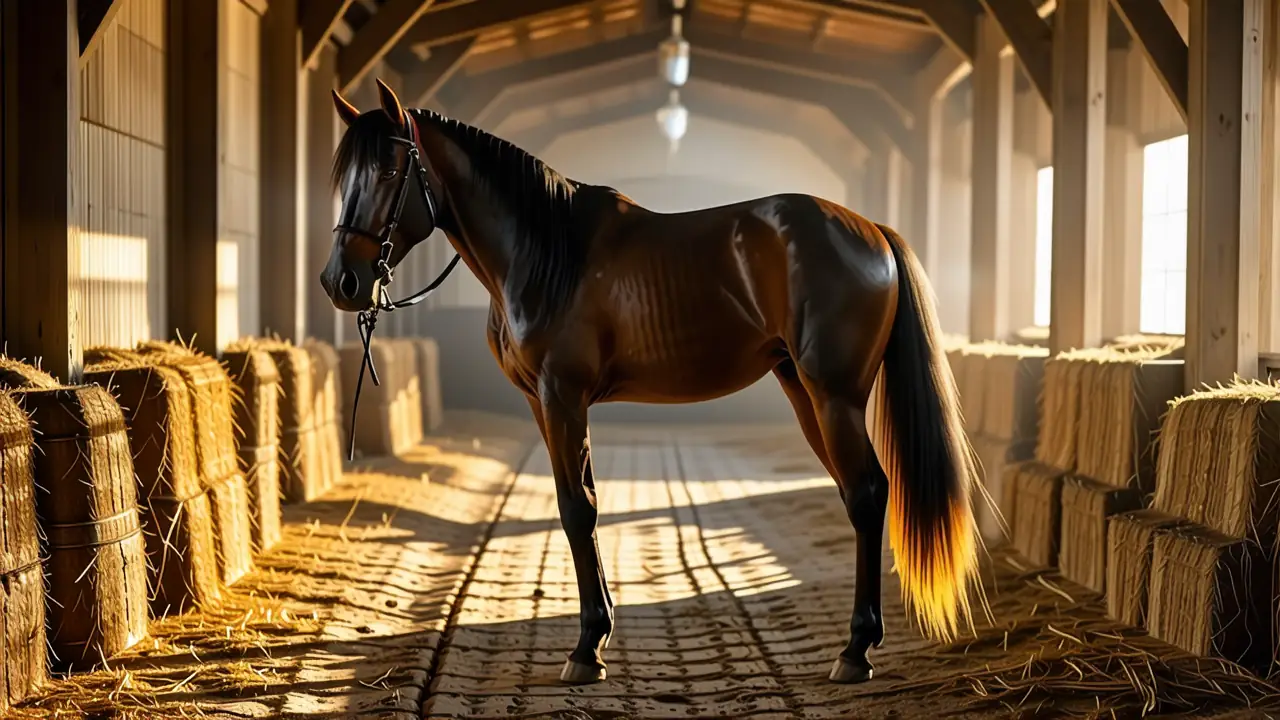 Un jinete elegante domina su caballo