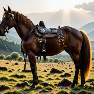 Un caballo salvaje evoca historia ancestral