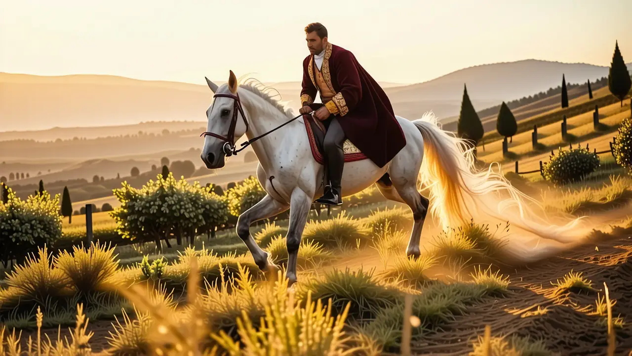 Velázquez retrata un jinete heroico en la luz