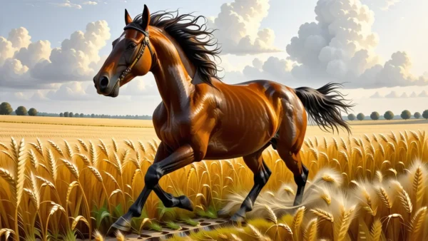 Un hombre anciano contempla el campo