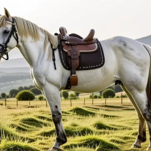 Un caballo andaluz orgulloso en España