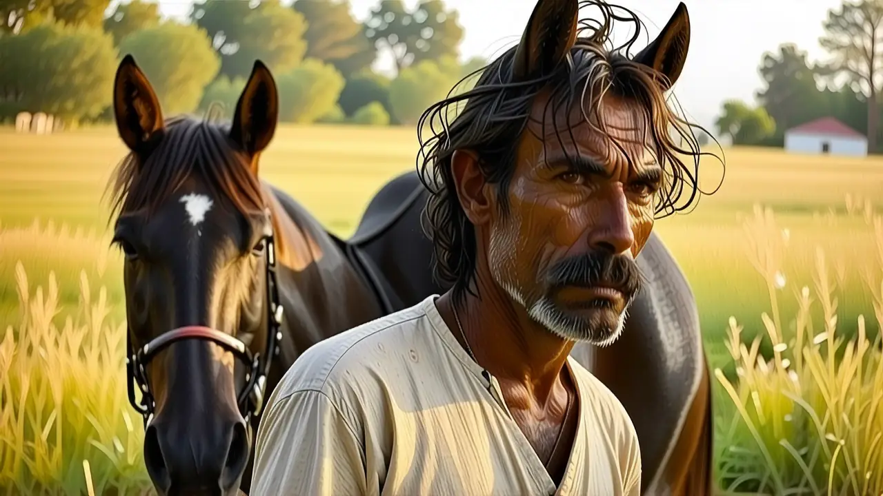 Van Gogh retrata un hombre sereno en la naturaleza