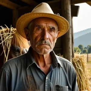 Sorolla evocó un anciano granjero preocupado