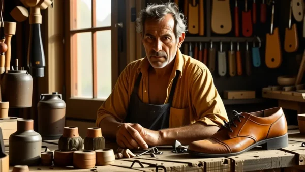 Un cobrador español contempla su trabajo