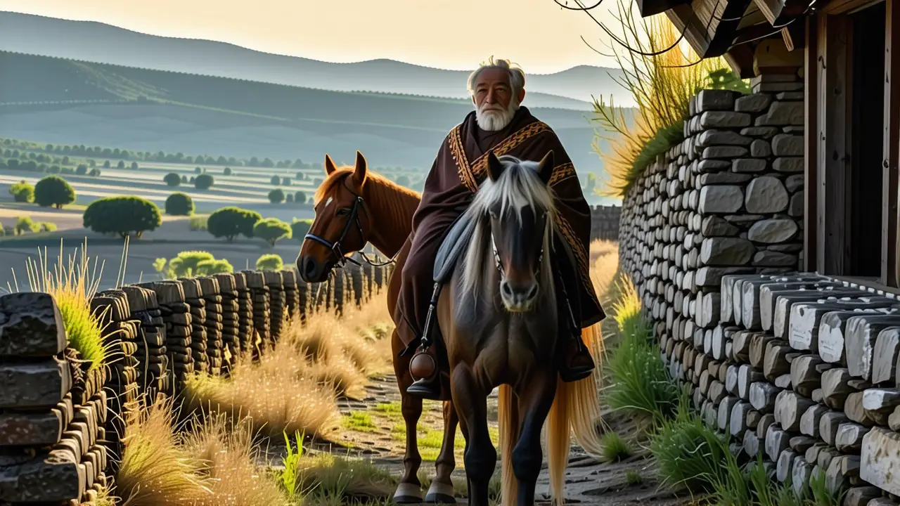 Un hombre español contempla la isla