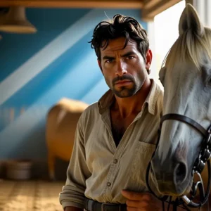 Un hombre español melancólico en luz tenue