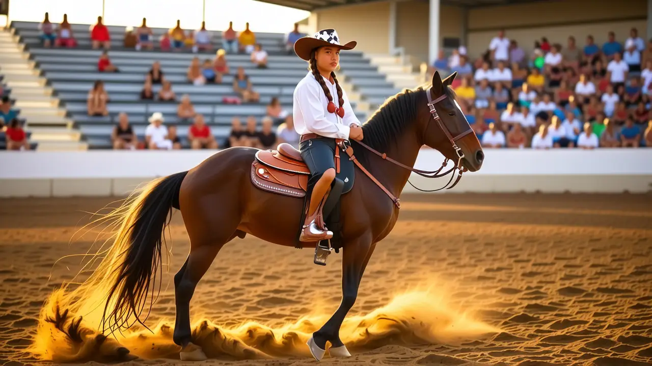 Un vaquero español captura la emoción del rodeo