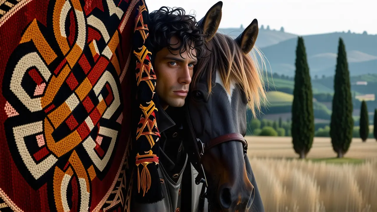 Caravaggio retrata un hombre melancólico en Toscana