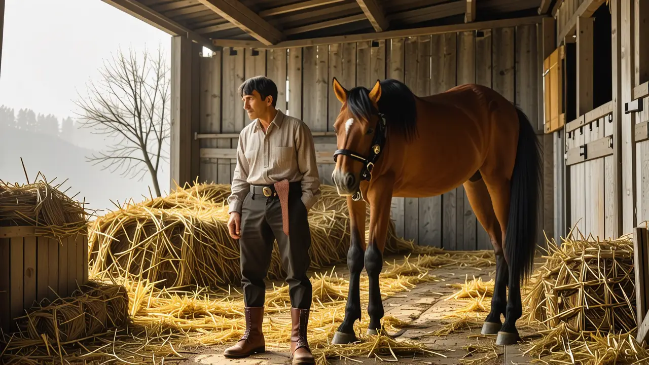 Un hombre español contempla su yugo