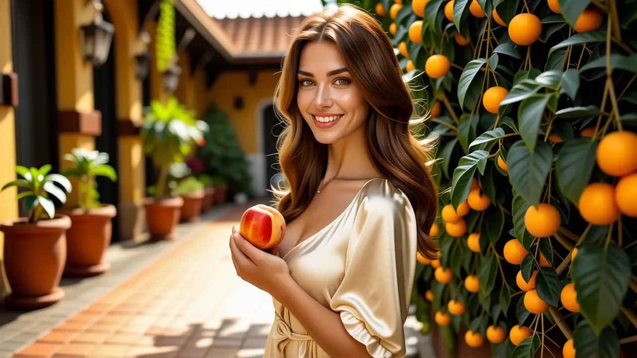 Sorolla inspira una mujer serena en oro