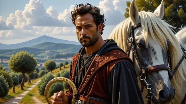 Velázquez inspira un hombre noble en Andalucía