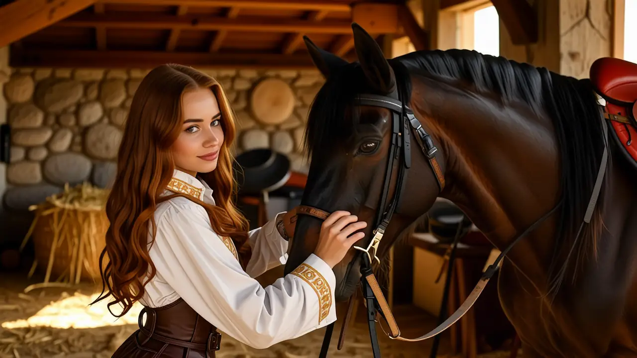 Una mujer española se acuesta con su caballo