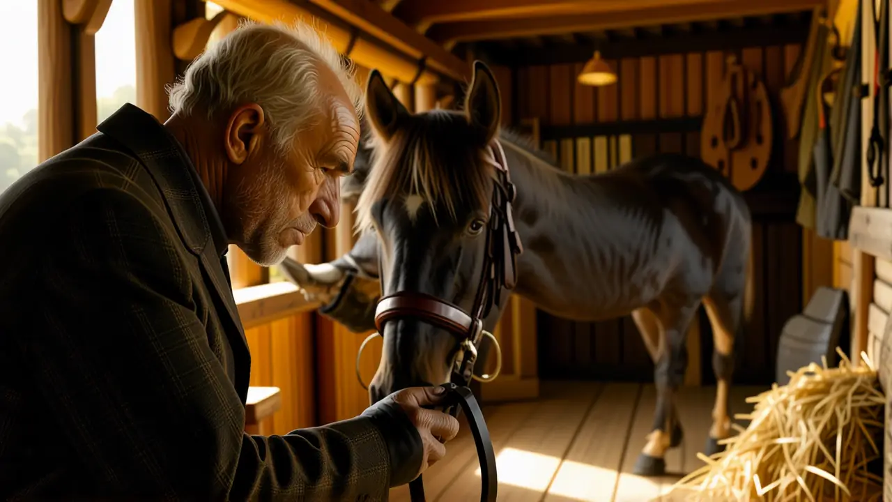 Un experto equino transmite sabiduría serena