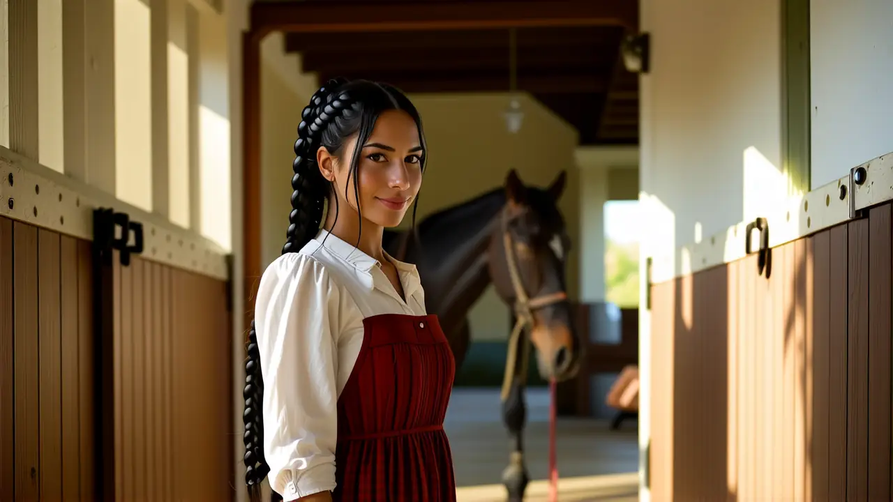 Lea Vicens retrata una escena serena y realista