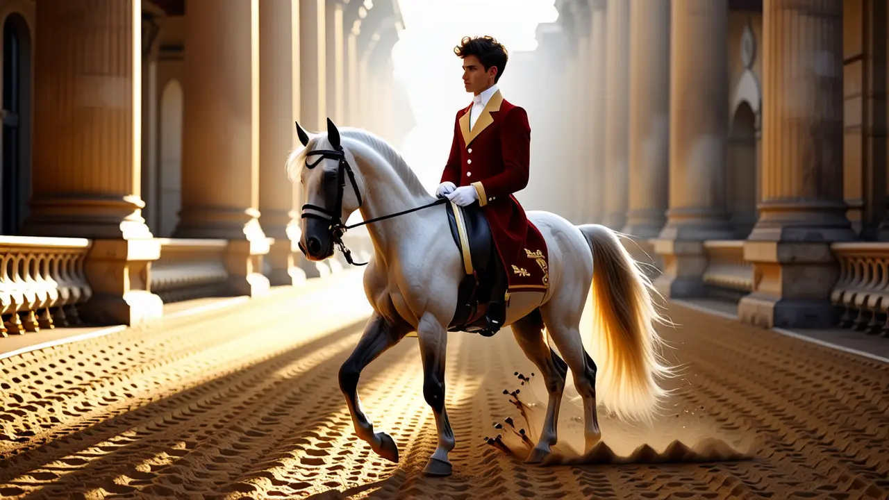 Velázquez evoca elegancia en un jinete