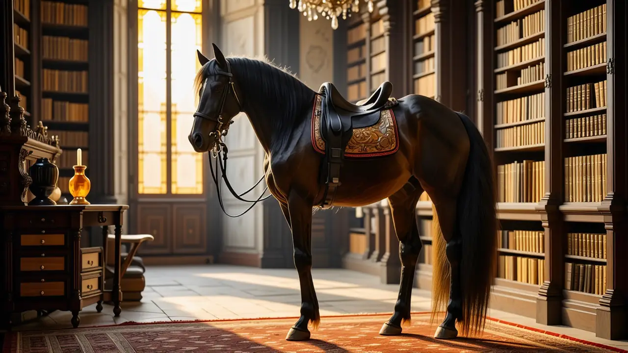 Un hombre y su caballo evocan nostalgia