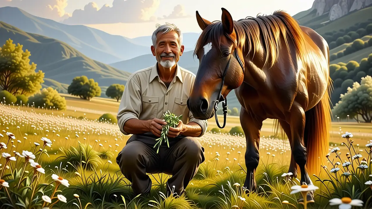 Sorolla inspiró un hombre amable en campo