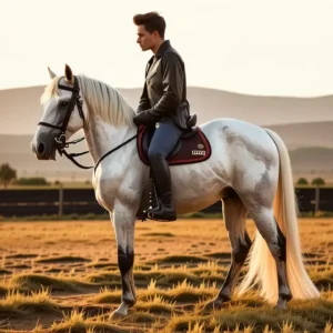 Un jinete español se muestra sereno