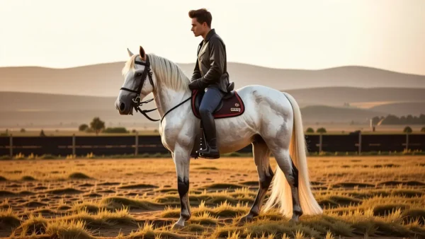 Un jinete español se muestra sereno