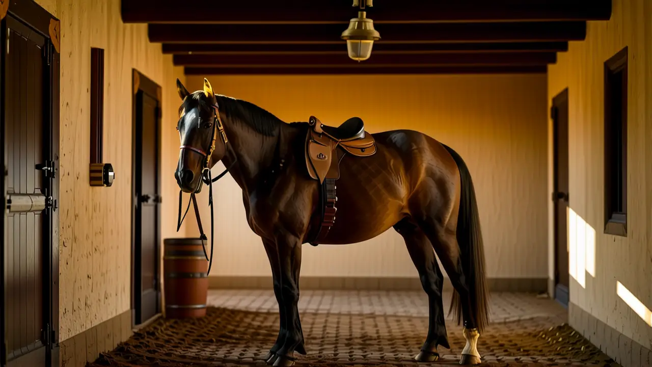 Un retrato realista y nostálgico del caballo