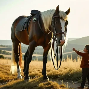 Un jinete español captura la Toscana dorada