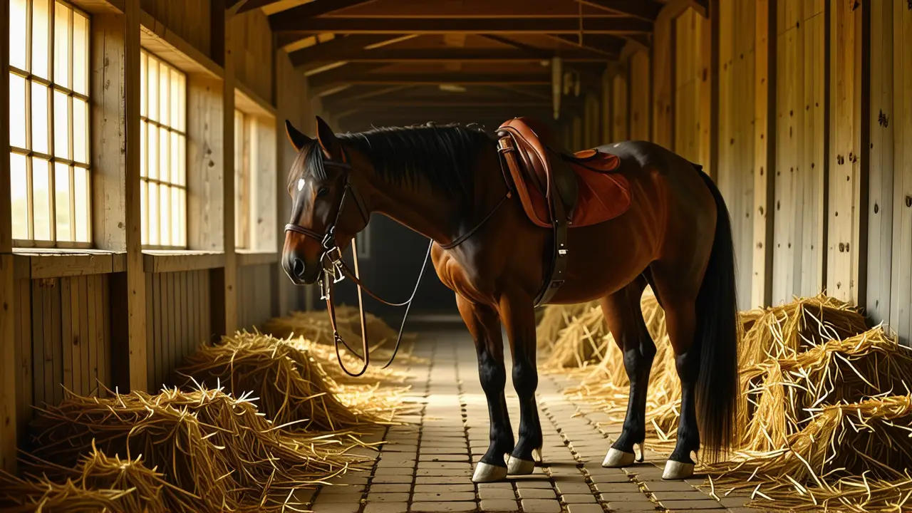 Un jinete español se muestra en óleo