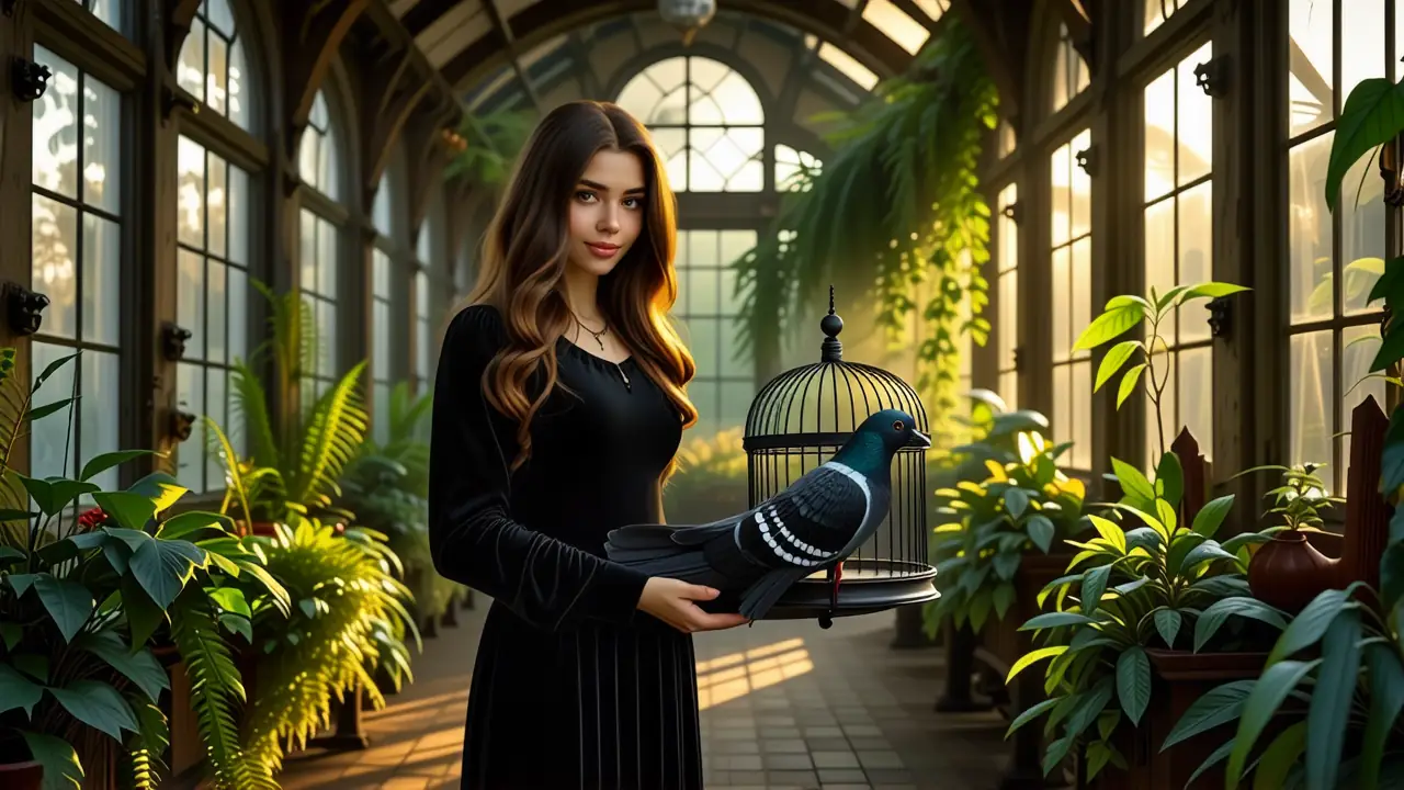 Paloma Jacobin irradia serenidad en su lujoso entorno