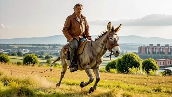 Velázquez captura a un hombre en Madrid