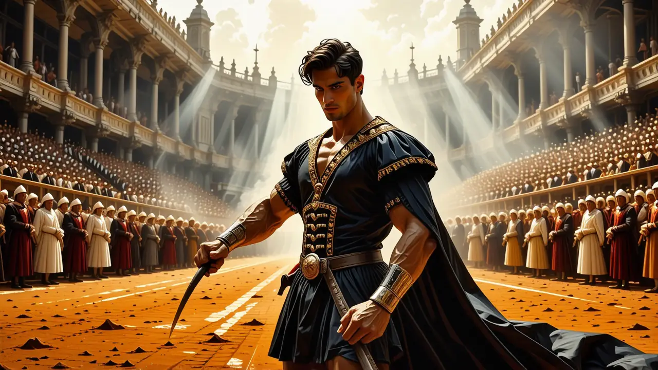 Un matador español captura el momento crucial