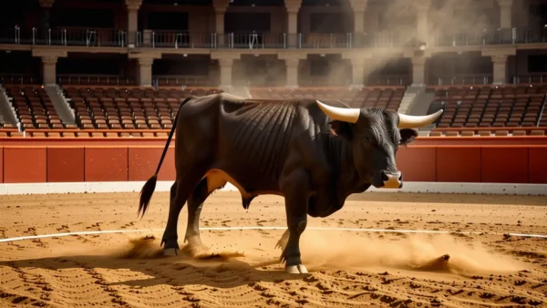Un matador español captura la tradición en luz dorada
