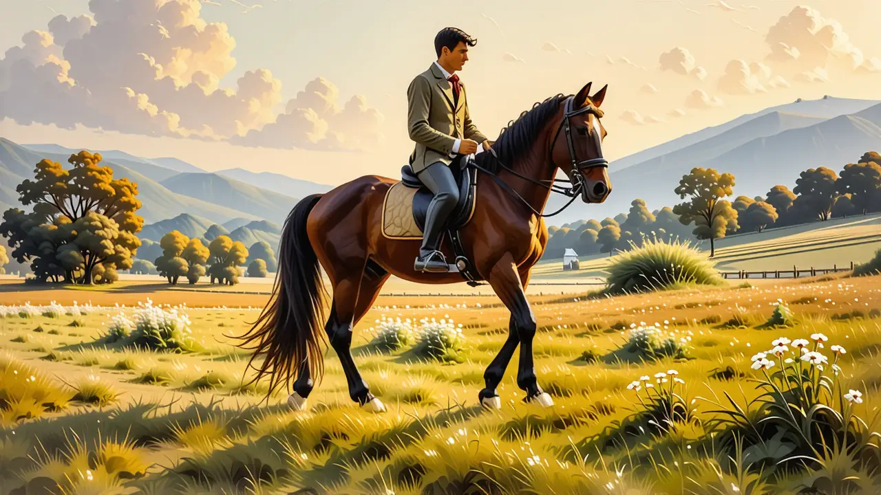 Trote Caballos: Trote a Caballo Guía Completa 2 Monet inspira un jinete sereno