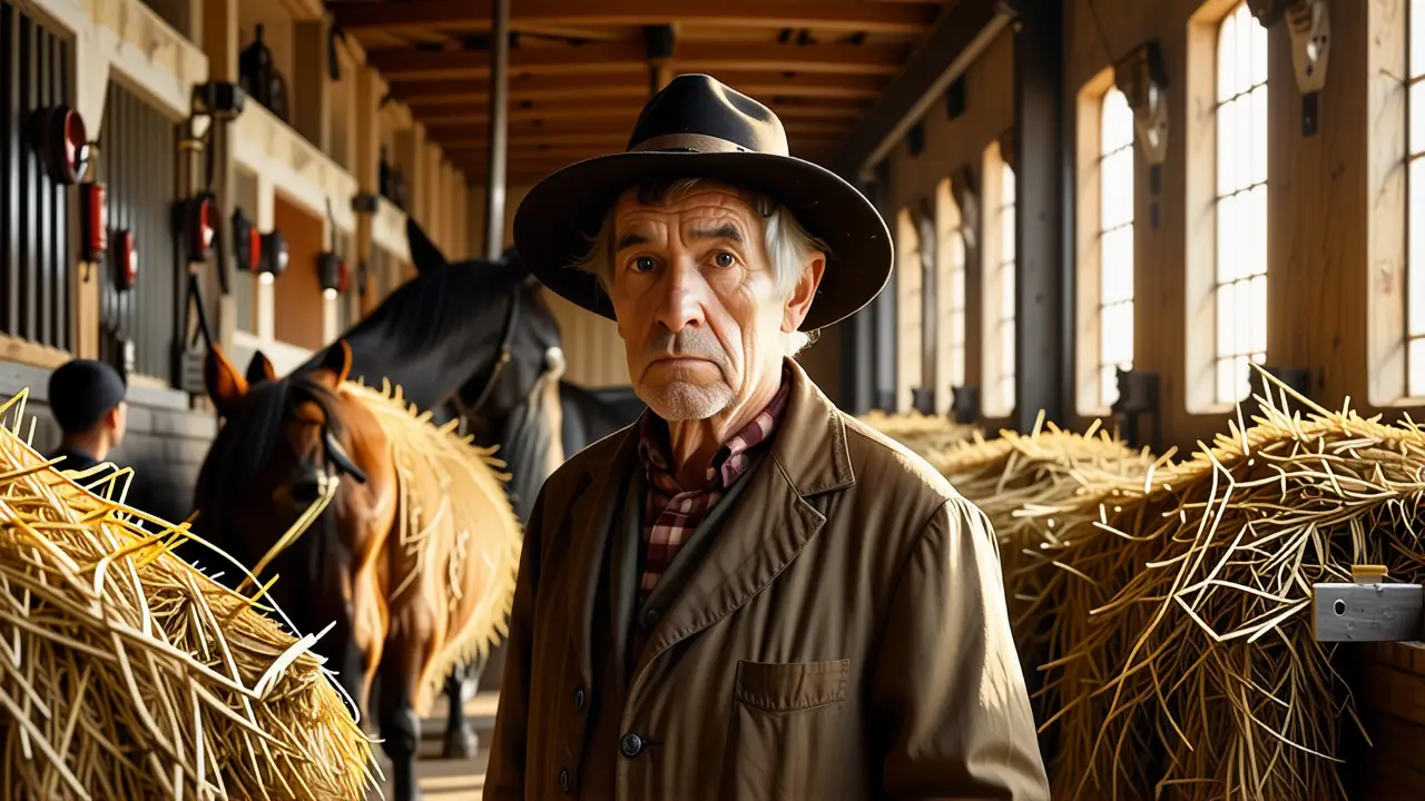 Velázquez retrata un viejo criador equino